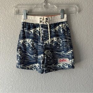 Baby Gap Wave Swim Trunks Sz Toddler 4